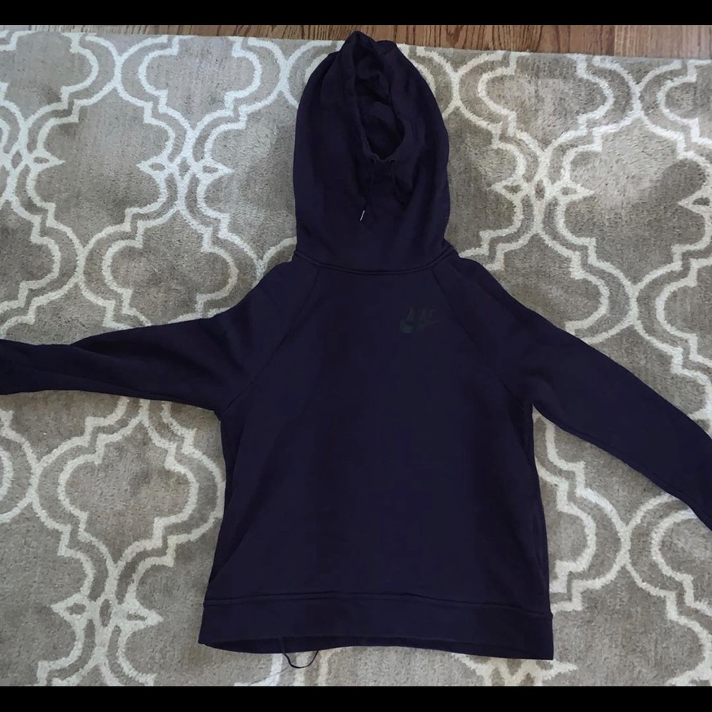 Purple Nike hoodie